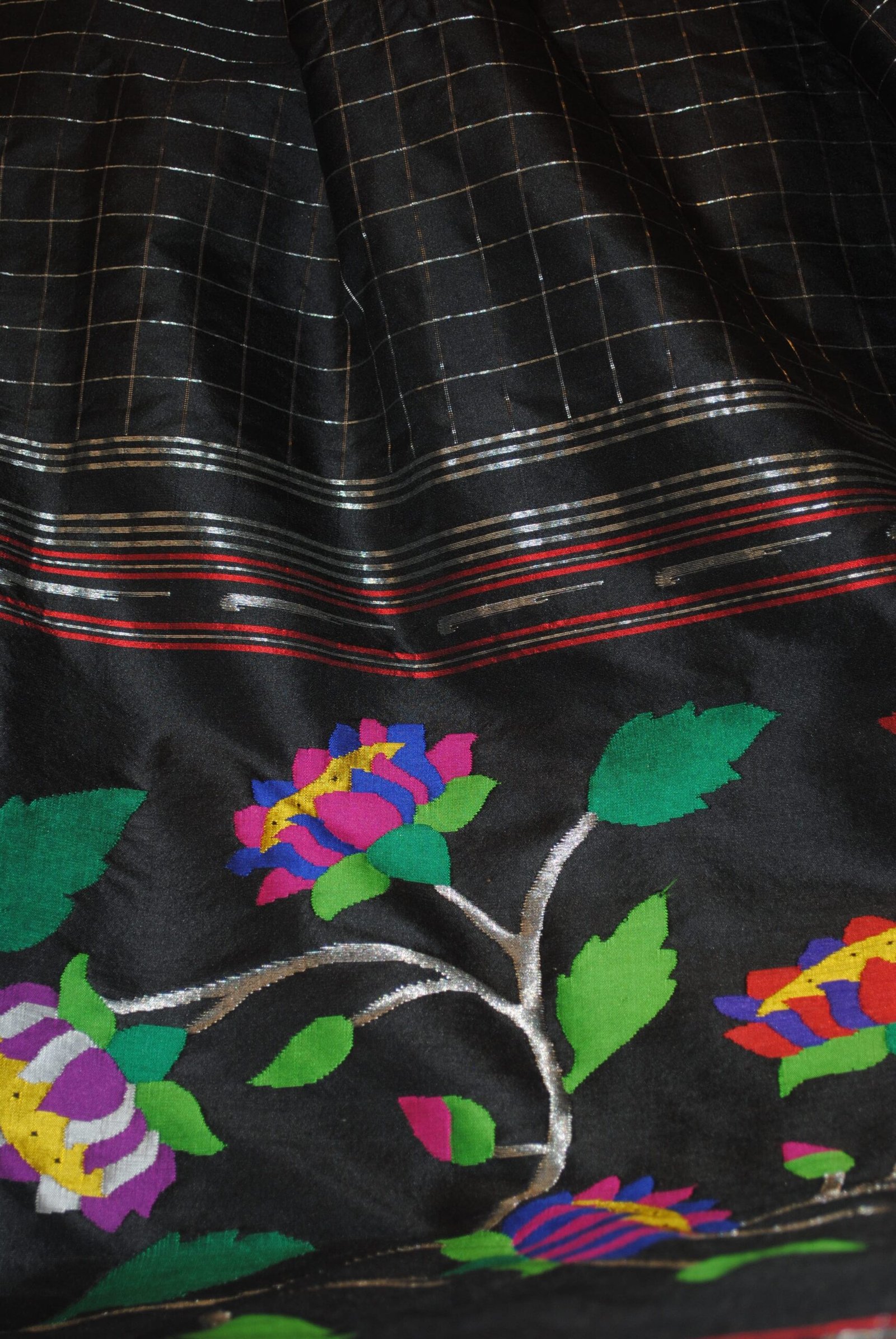 silk paithani silk paithani