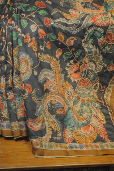 chanderi kantha kalamkari cotton
