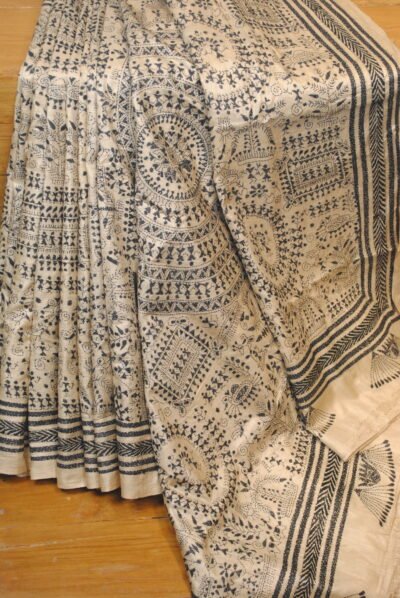 tussar warli work